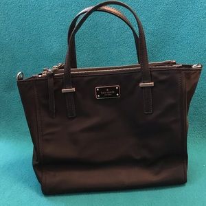 VTG Kate Spade Black Nylon Handbag